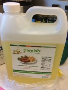 Plenish® is genetically modified soybean oil. [Photo credit: I. Pittalwala, UC Riverside]